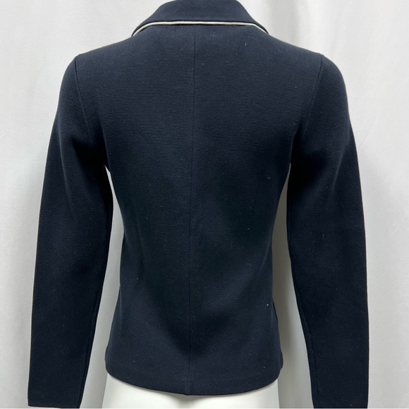 NWT Banana Republic Deep Navy Blue Blazer, Size Small - Picture 2 of 4